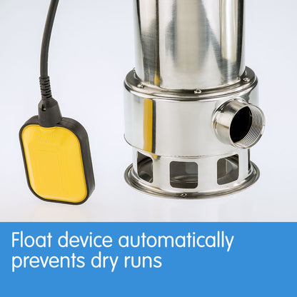 HydroActive Submersible Dirty Water Pump - 1500W