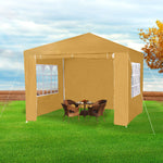 Gazebo Tent 3x3 Outdoor Marquee Gazebos Camping Canopy Mesh Side Wall