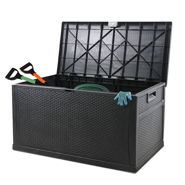  460L Garden Outdoor Storage Box Lockable Tool