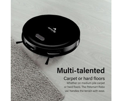 MyGenie Smart Auto Robotic Vacuum Cleaner- Black