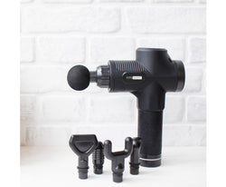 LCD Display Deep Tissue Vibration Therapy Device-black