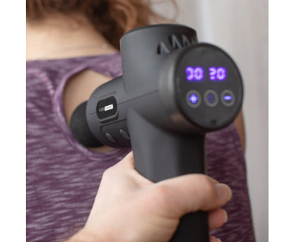 LCD Display Deep Tissue Vibration Therapy Device-black