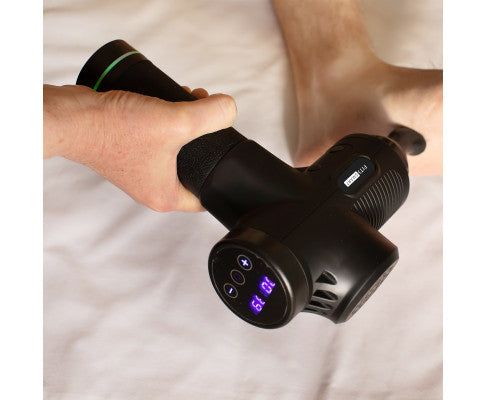 LCD Display Deep Tissue Vibration Therapy Device-black