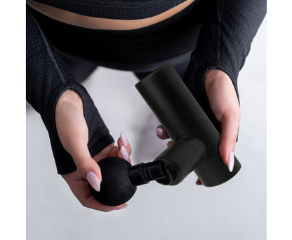 Mini Vibration Therapy Device Massage Gun Black