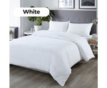 Comfort Bamboo Blended Quilt Cover Set White King