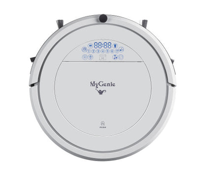Automatic Robotic Vacuum Cleaner - White 35 x 9cm