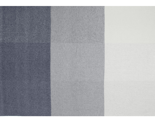 Throw - 10% Cashmere/ 90% Super Fine Merino Wool - Monochrome