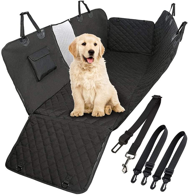  Waterproof Dog Seat Cover: View Mesh, Antislip, For Trucks, Cars, Suvs