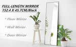 Full-Length Door Mirror Long Standing for Bedroom