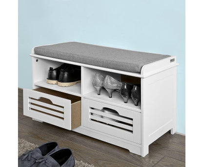 Shoe Rack with Drawers, Shelf and Storage Bench