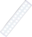 24 LED Stick Motion Sensor Light Wireless Under Cabinet for Wardrobe Stairs