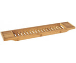 Bamboo Bath Caddy, Tray,Organiser Natural