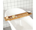 Bamboo Bath Caddy, Tray,Organiser Natural