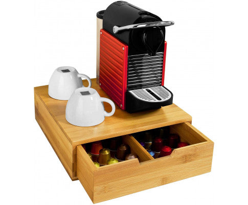 Coffee Machine Stand and Storage Box for Coffee Capsules