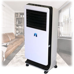 Portable Evaporative Air Cooler 3 In 1 Mist Ice Cooling Fan Humidifier 3.3L
