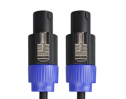 Precision Audio 5 Pack Speakon To Speakon Cable Amp Mixer Speaker 10M