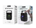 Portable Bluetooth Speaker 5W Fm Sd Usb Audio Black