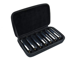Freedom 7 Pack Harmonica Set Key Of A B Flat C D E F G | 10 Hole