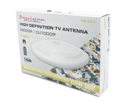 Precision Audio High Definition Outdoor Tv Antenna High Gain Booster Uhf