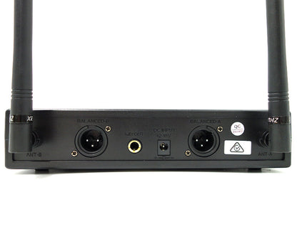 Twin Channel Wireless Microphone System