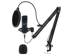 Usb Mic Kit Usb Microphone Shock Mount Boom Arm Pop Filter