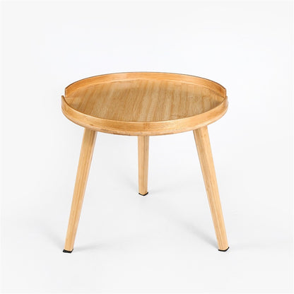 Bamboo Round Coffee Side Table