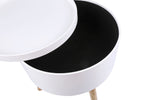 Tray Top Bedside Table Side Table Bedroom Modern Set Of 2