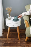 Tray Top Bedside Table Side Table Bedroom Drawers