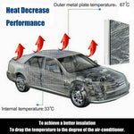 2MX1M 10mm Sound Deadener Car Heat Shield Insulation Deadening Noise Proofing Foam