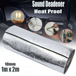 2MX1M 10mm Sound Deadener Car Heat Shield Insulation Deadening Noise Proofing Foam