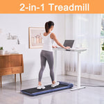 Sport C2 Foldable Portable Walking Pad Office Apartment Treadmill - Blue
