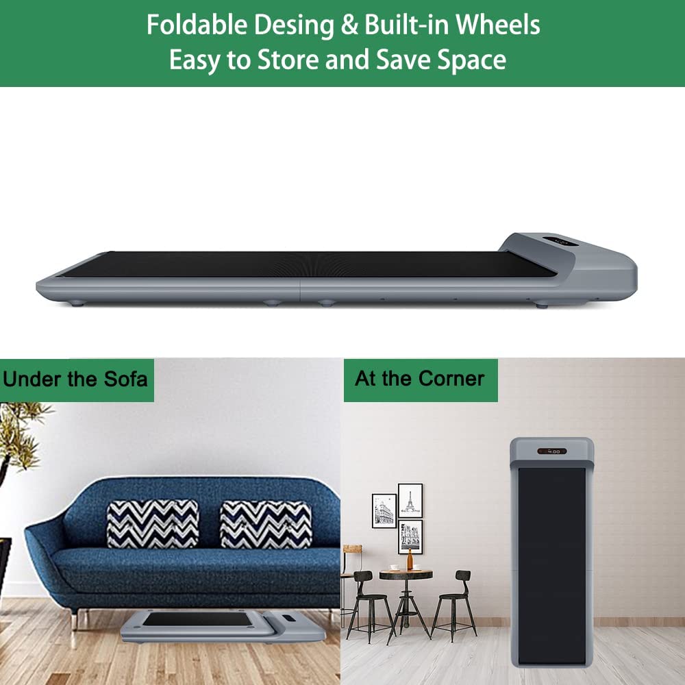 Sport C2 Foldable Portable Walking Pad Office Apartment Treadmill - Grey