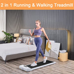 Sport C2 Foldable Portable Walking Pad Office Apartment Treadmill - White