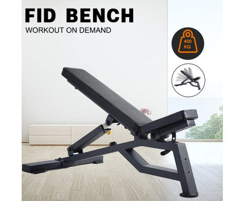 Heavy Duty Bench Foldable Adjustable Commercial Grade Capacity 450Kg