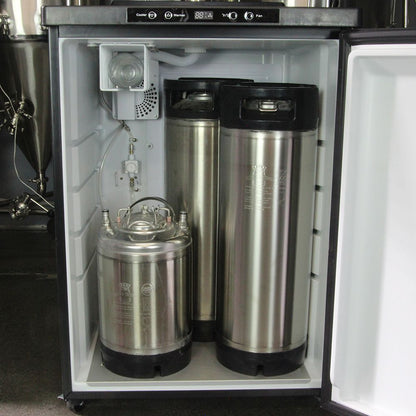 Beer Keg Fridge FasTap Edition KegMaster Series 4 Kegerator With Two Taps