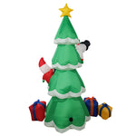 2.1m Christmas Tree with Gifts Christmas Inflatable with LED FS-INF-04