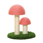 Mushroom Cat Scratcher 33cm Pink