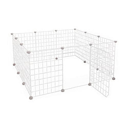Small Pet Playpen (White)