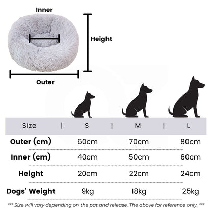 Pet Bed 70Cm (Grey)