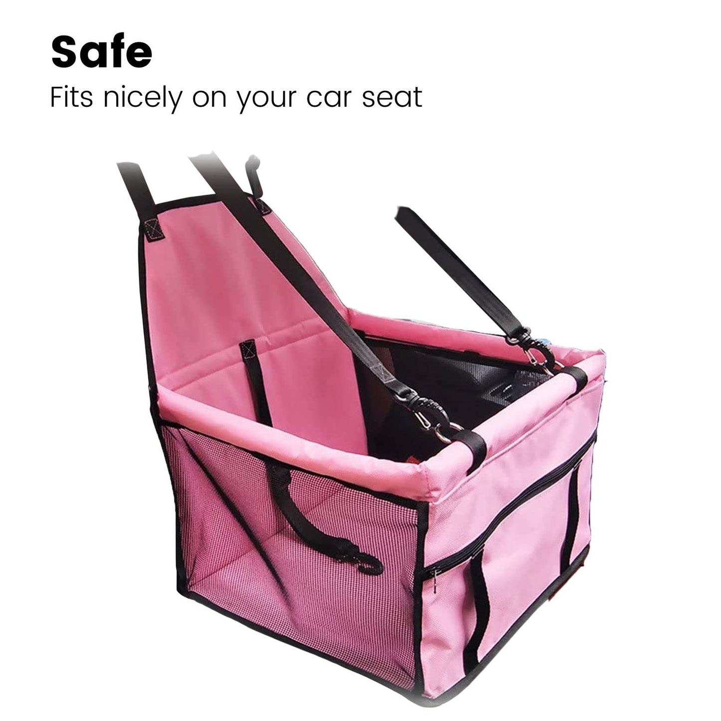 Pet Carrier Travel Bag (Pink) - PT-PC-104-QQQ