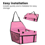 Pet Carrier Travel Bag (Pink) - PT-PC-104-QQQ