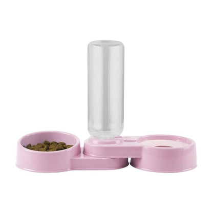 Automatic 2 in 1 Water & Food Feeder (Pink) PT-FD-102-QQQ