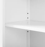Floor Cabinet with Drawer and 2 Doors White BBC61WT