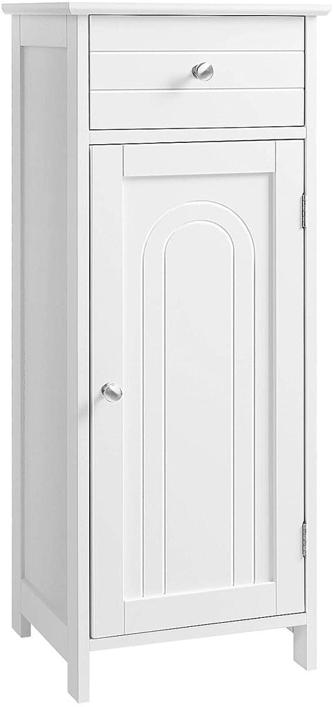 Floor Cabinet with 1 Door and Drawer White BBC48WT