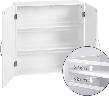 Wall Cabinet with 2 Doors White BBC320W01