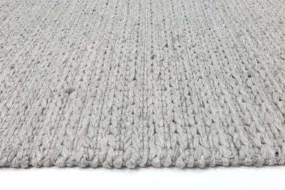 Cue Grey Wool Blend Rug 160x230cm