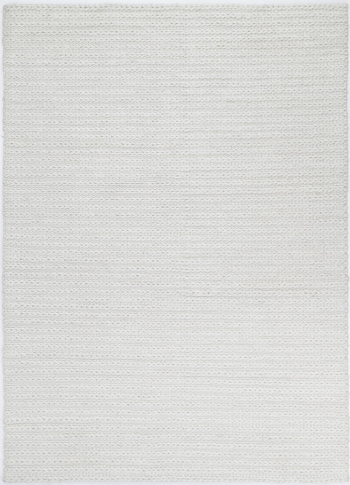 Cue White Wool Blend Rug 160x230cm