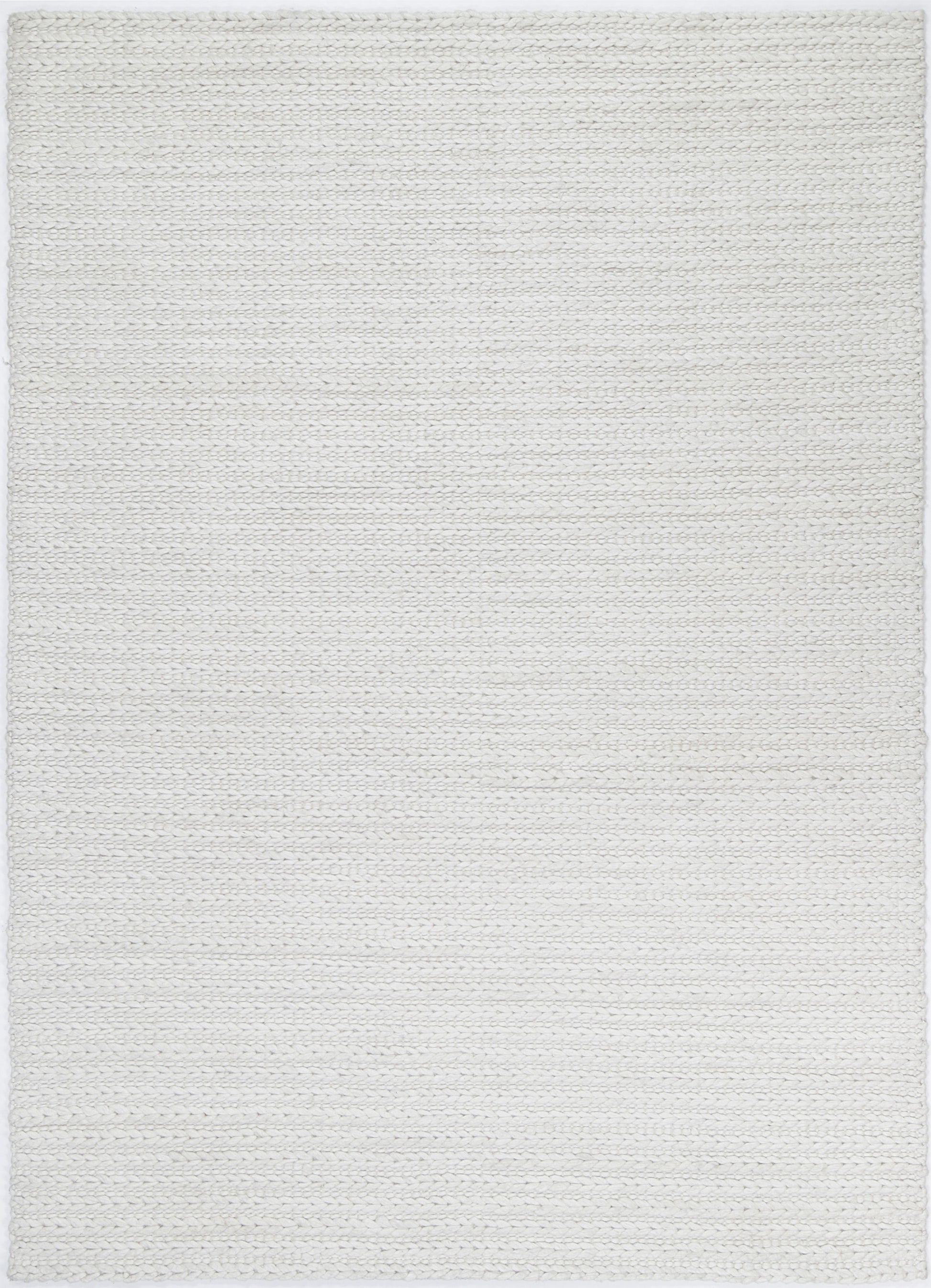 Cue White Wool Blend Rug 160x230cm