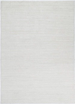 Cue White Wool Blend Rug 160x230cm