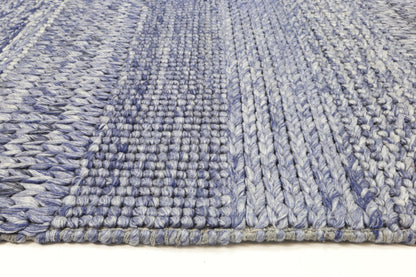 Grace Blue Wool Blend Rug 160x230cm